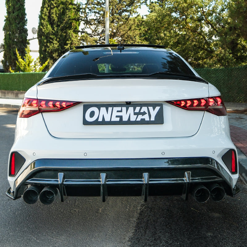 Rear Side Splitters AUDI S3