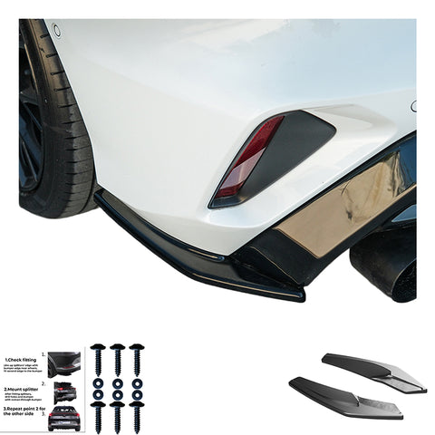 Rear Side Splitters AUDI S3