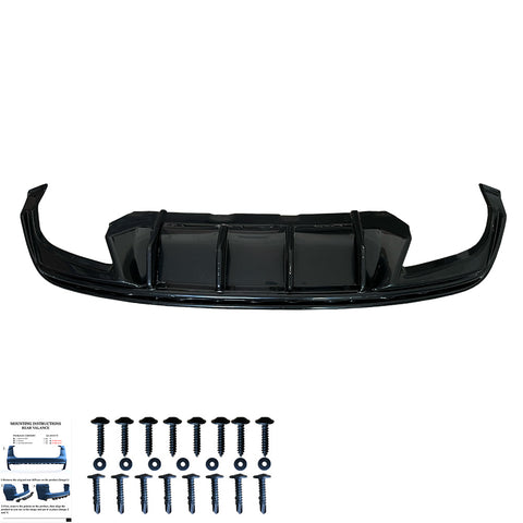 Rear Diffuser SKODA Octavia RS Mk4 2020+ Versiyon 2