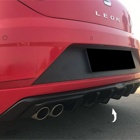 SEAT Leon MK3 FR Facelift 2017-2019 Rear Valance - ONEWAY Automotive GmbH