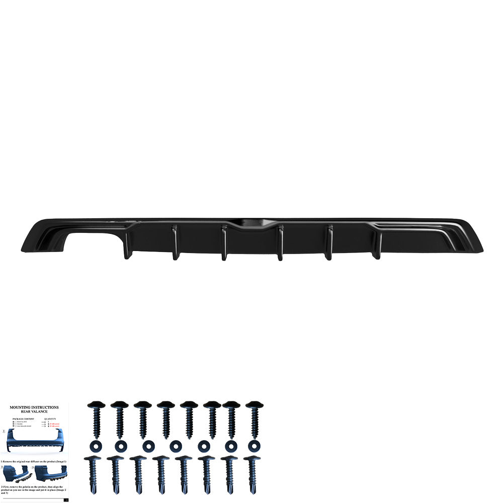 Rear Diffuser SEAT Leon MK3 FR Facelift 2017-2019 - ONEWAY Automotive GmbH