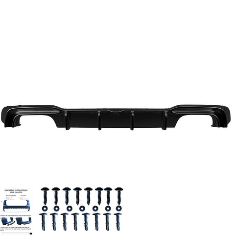 Rear Diffuser AUDI S3 Sedan 8V Facelift 2016-2020