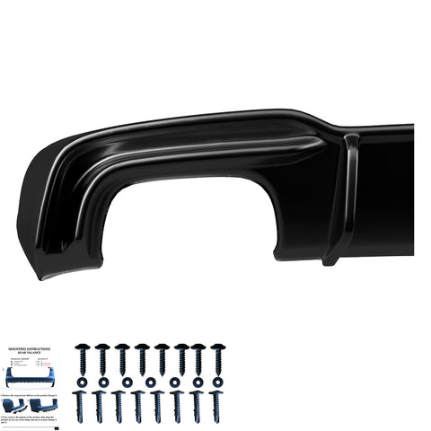 Rear Diffuser AUDI S3 Sedan 8V Facelift 2016-2020