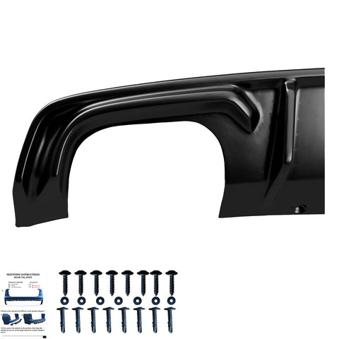 Rear Diffuser AUDI S3 Sedan 8V 2013-2016