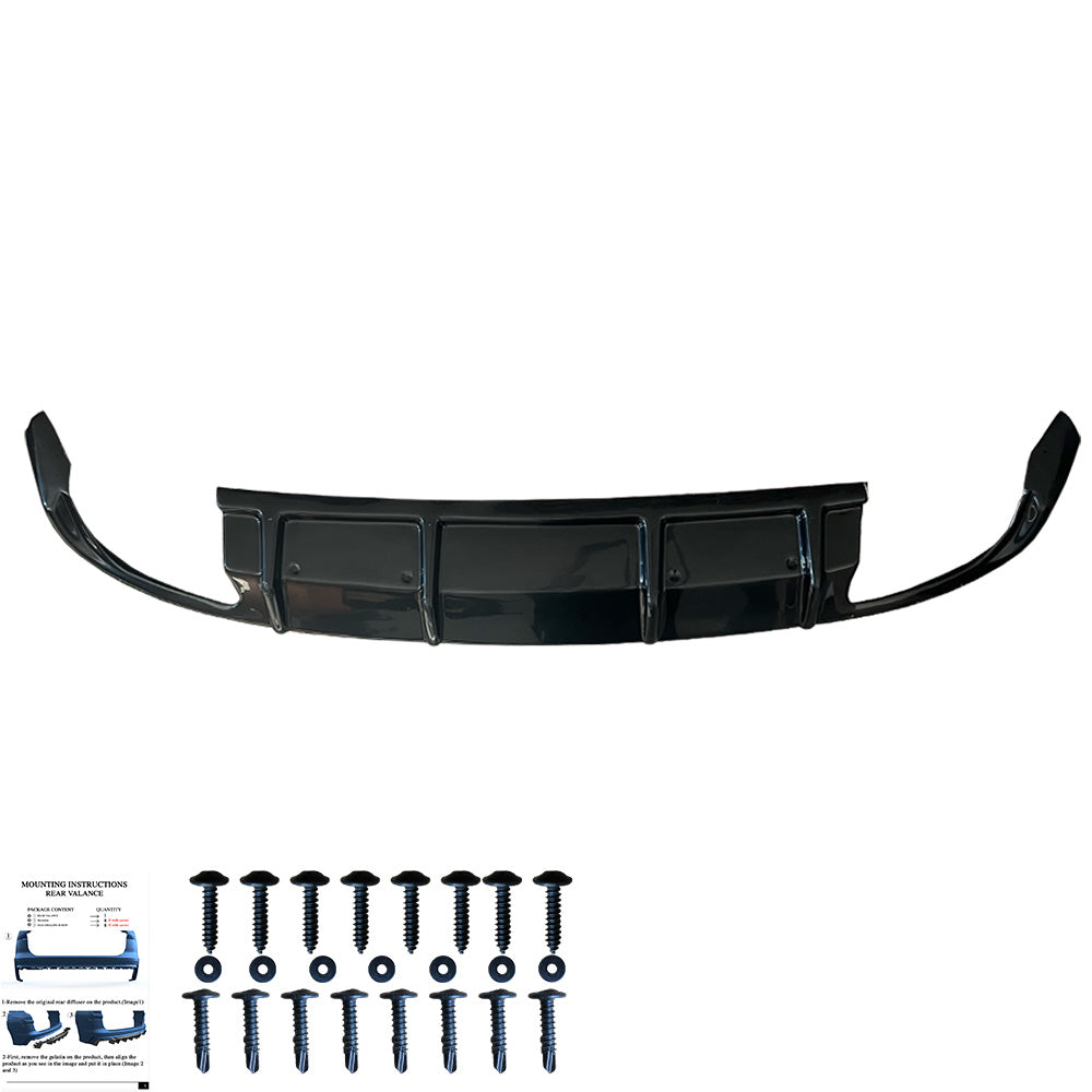 Rear Diffuser SKODA SuperB Mk3 2015-2019