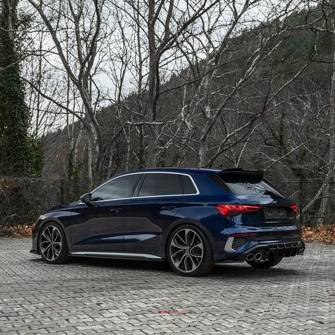 Rear Diffuser compatible with AUDI S3/A3 S-Line Sedan/Sportback 8Y 2020-2024