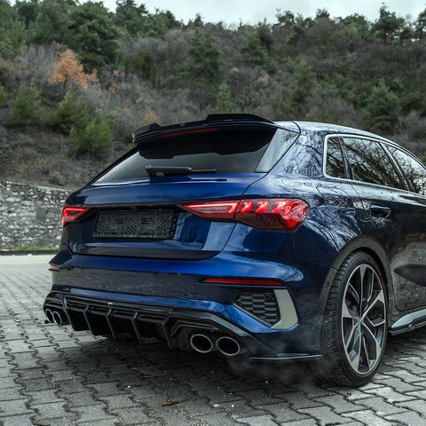Rear Diffuser compatible with AUDI S3/A3 S-Line Sedan/Sportback 8Y 2020-2024