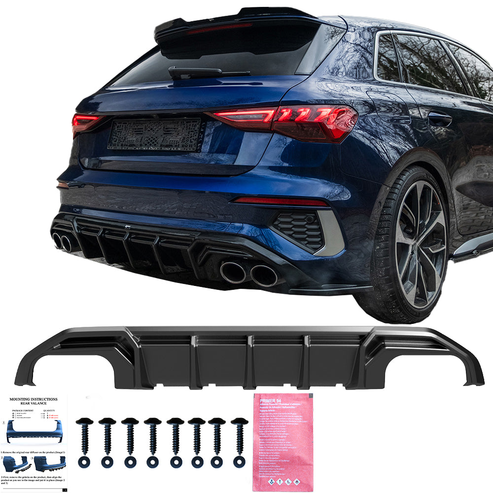 Rear Diffusor AUDI S3