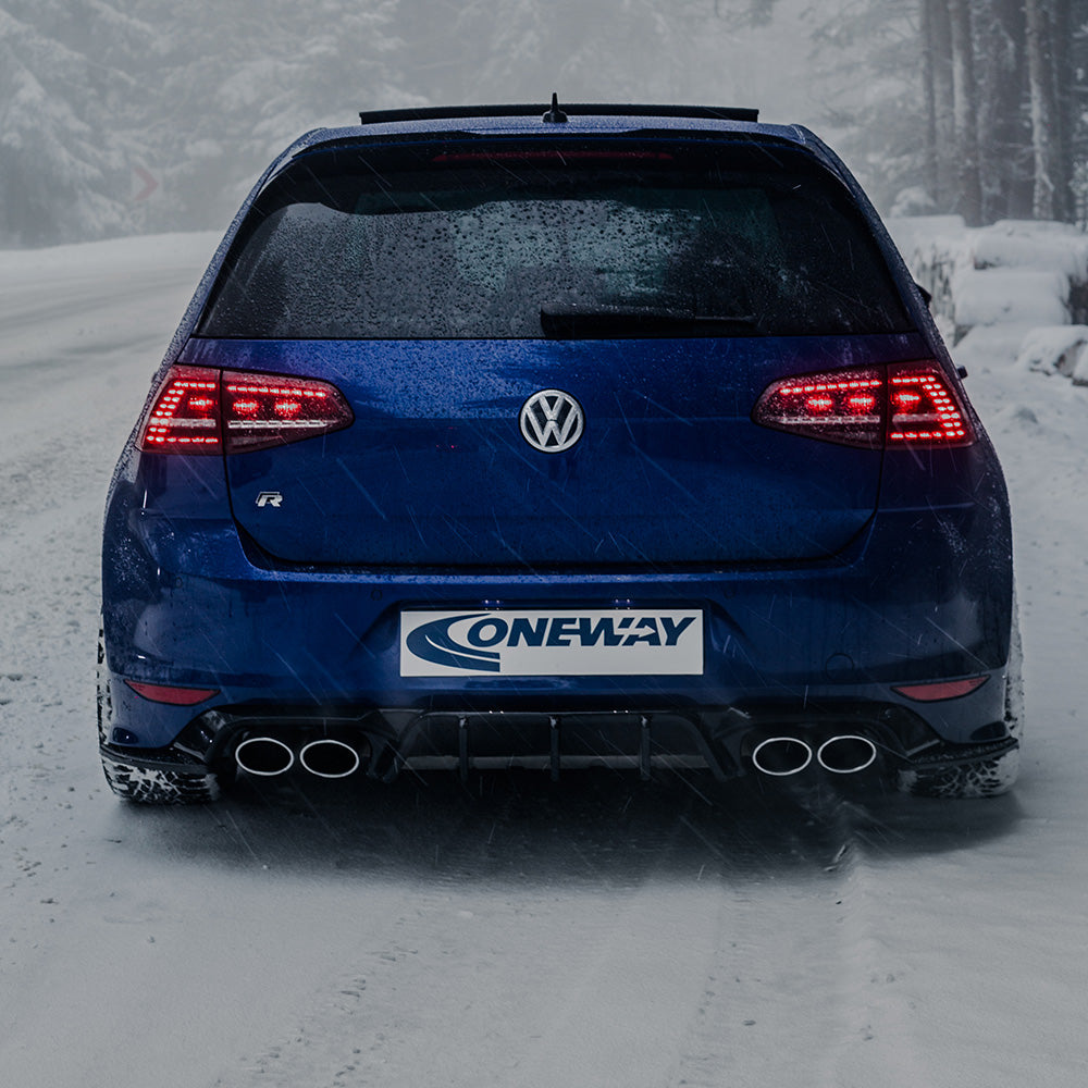 VW VOLKSWAGEN Golf Mk7 R 2013-2016 Rear Valance - ONEWAY Automotive GmbH