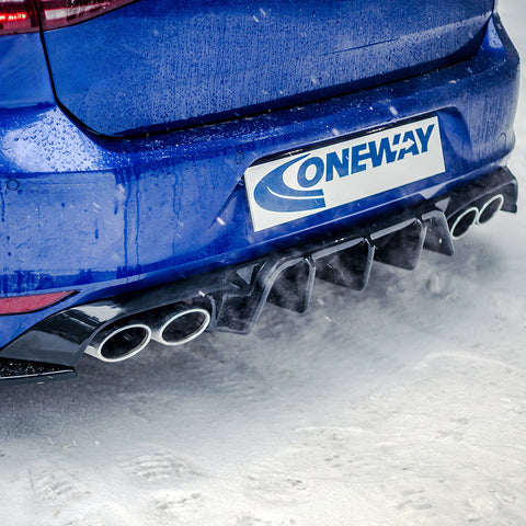 Heckdiffusor kompatibel mit VW Golf MK 7 R 2013-2016