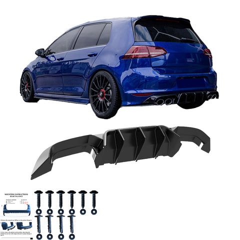 Rear Diffusor VW VOLKSWAGEN Golf