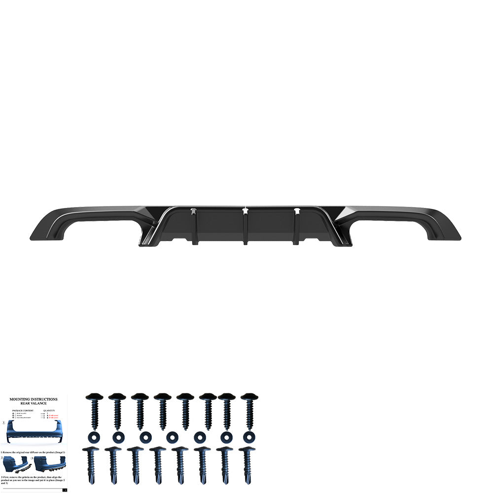 Rear Diffuser VW Golf MK 7 R 2013-2016 - ONEWAY Automotive GmbH