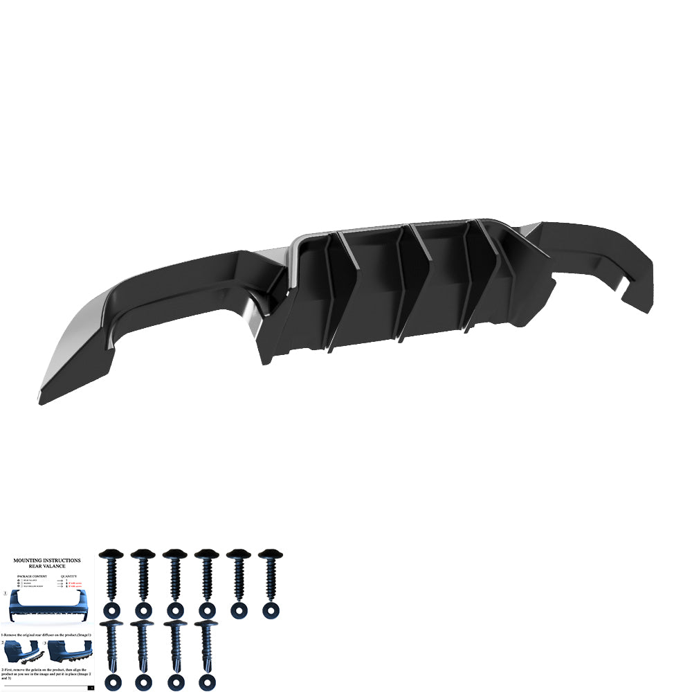 Rear Diffusor VW VOLKSWAGEN Golf