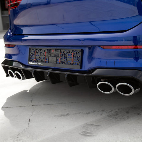 Rear Diffuser compatible with VW Golf MK 8 R 2020+