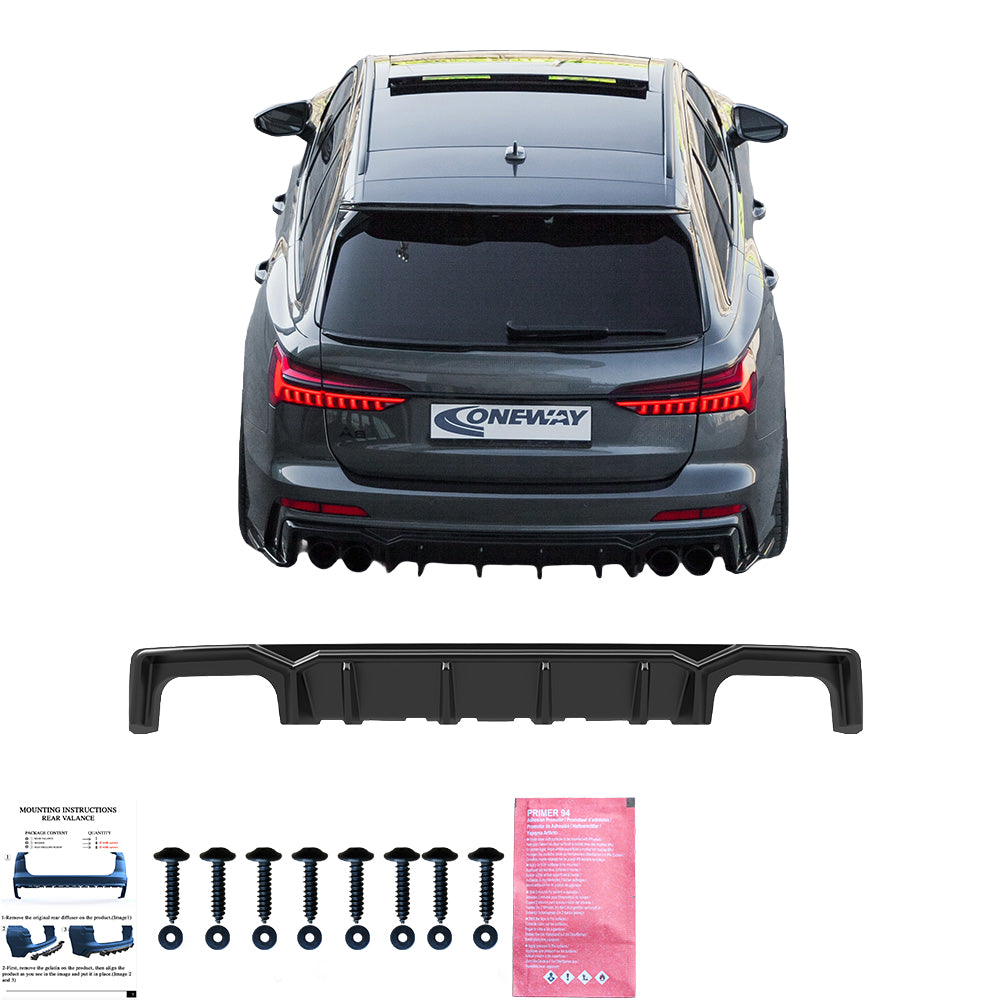 Rear Diffusor AUDI S6