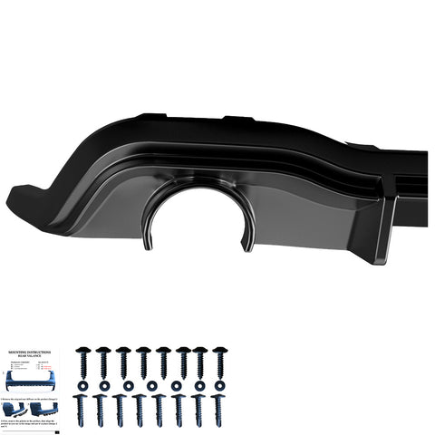 Rear Diffuser VW Golf MK 8 GTI / R-Line 2020+