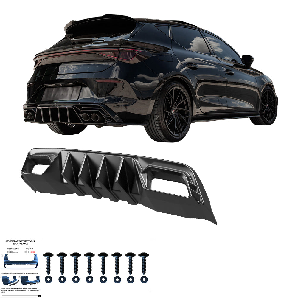 Rear Diffuser CUPRA Leon