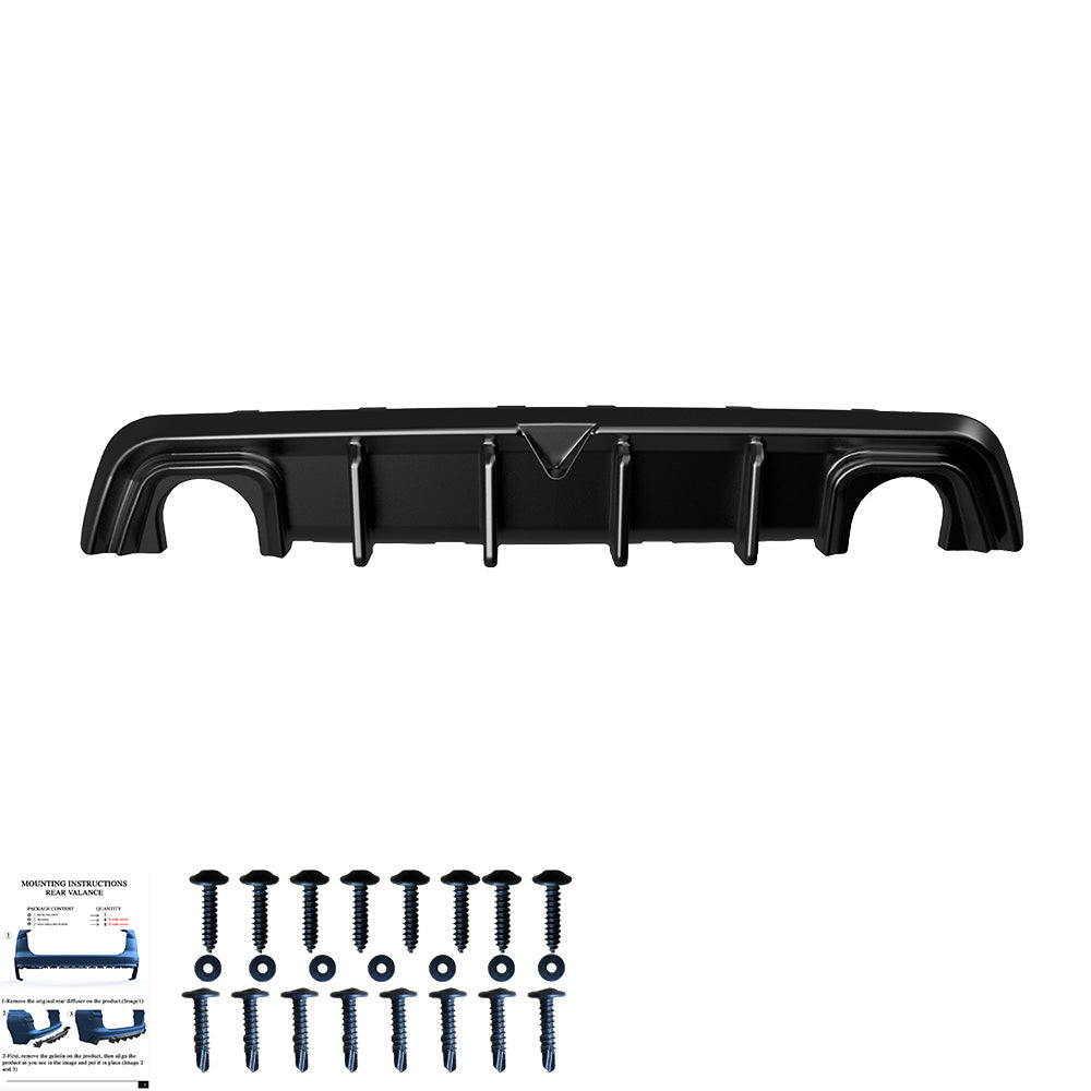 Rear Diffuser ALFA ROMEO Giulietta 2010-2020 v2 - ONEWAY Automotive GmbH