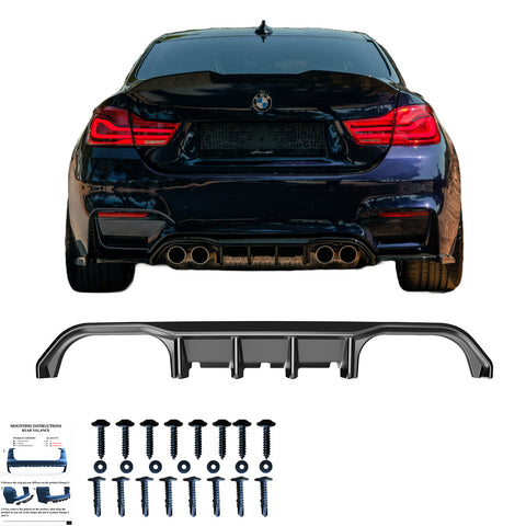 Rear Diffuser BMW M4 F82 2014-2021