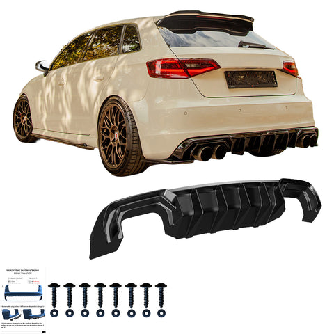 Rear Diffusor AUDI S3