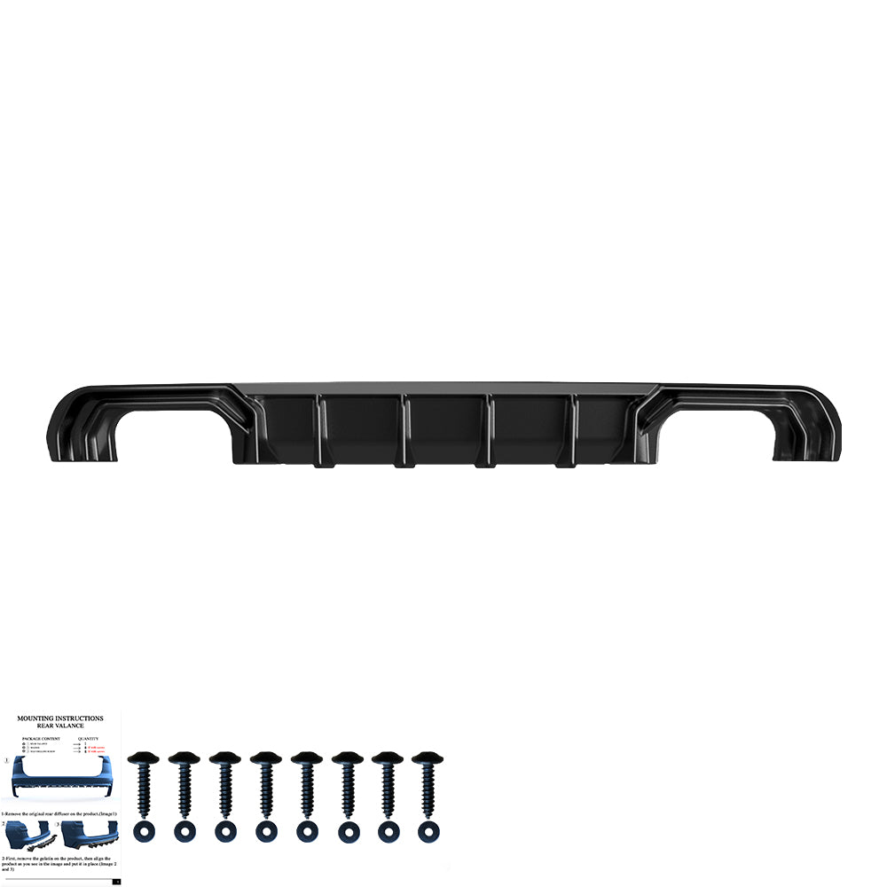 Rear Diffusor AUDI S3