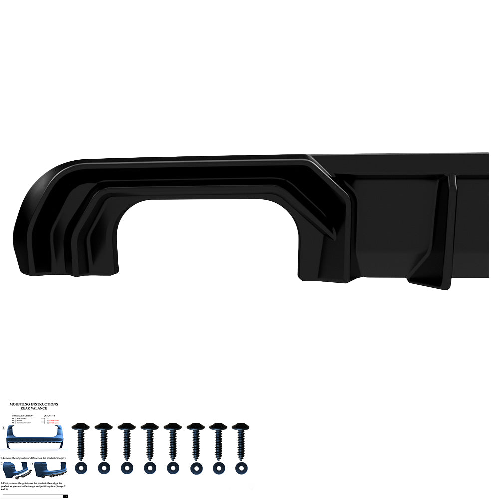 Rear Diffusor AUDI S3