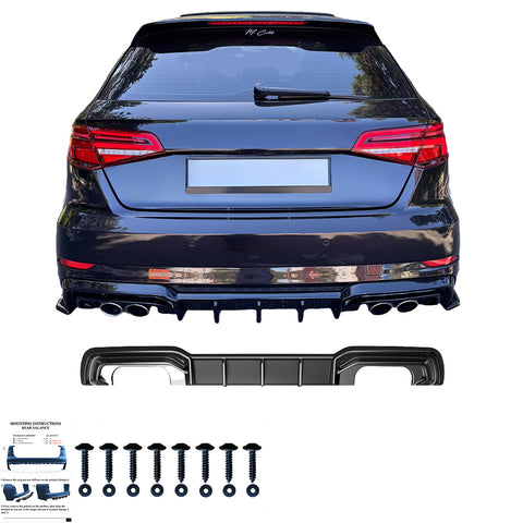 Rear Diffusor AUDI S3