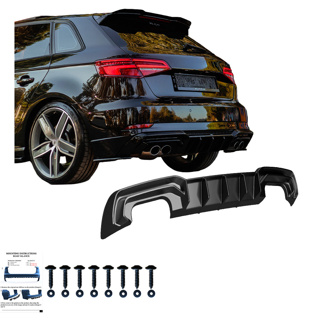 Rear Diffusor AUDI S3