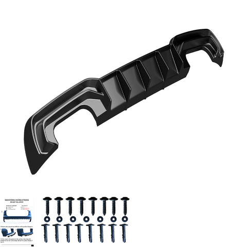 Rear Diffuser AUDI S3 Sportback 8V Facelift 2016-2020