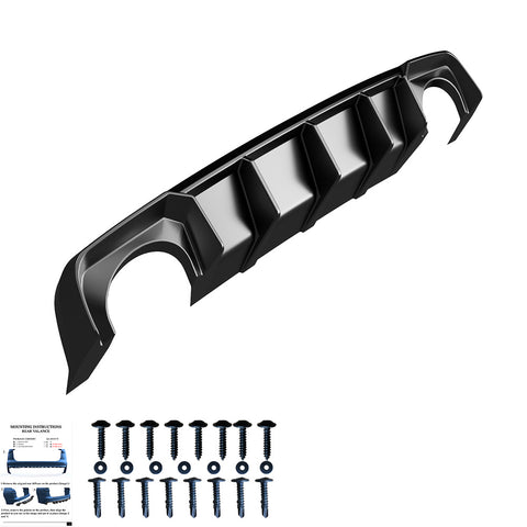 Rear Diffuser AUDI RS3 Sportback 8V 2015-2016