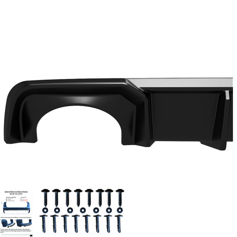 Rear Diffuser AUDI RS3 Sportback 8V 2015-2016