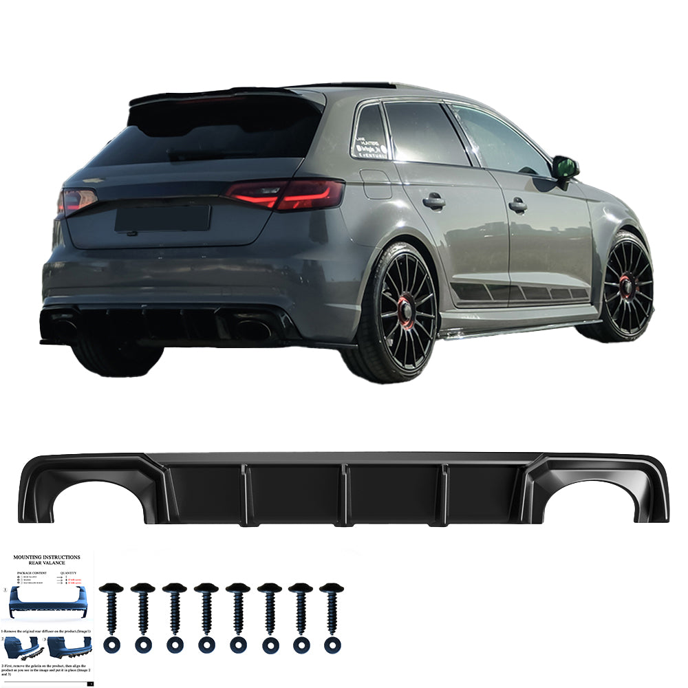 Rear Diffusor AUDI RS3