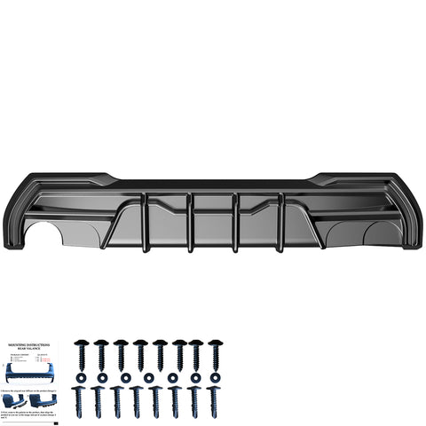Rear Diffuser compatible with BMW 1 Series F40 M-Pack/M135i 2019-2024