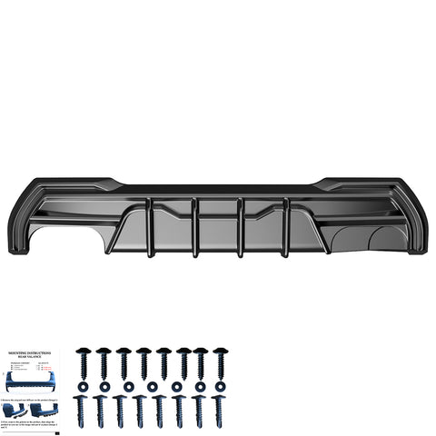 Rear Diffuser compatible with BMW 1 Series F40 M-Pack/M135i 2019-2024