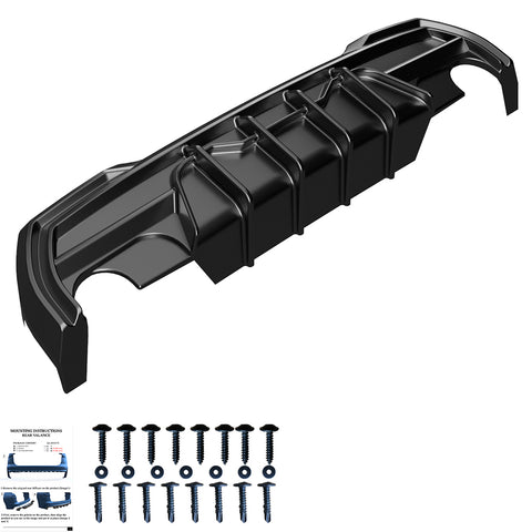 Rear Diffuser compatible with BMW 1 Series F40 M-Pack/M135i 2019-2024
