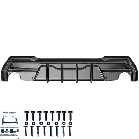 Rear Diffuser compatible with BMW 1 Series F40 M-Pack/M135i 2019-2024