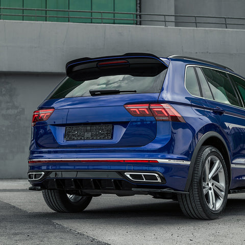 Rear Diffuser compatible with VOLKSWAGEN VW Tiguan R-Line Mk2 Facelift 2020-2024