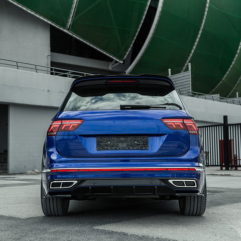 Rear Diffuser compatible with VOLKSWAGEN VW Tiguan R-Line Mk2 Facelift 2020-2024