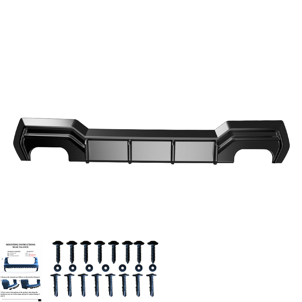 Rear Diffuser BMW 4 Series ( Coupe / Cabrio ) G22 M-Pack / M440i 2020+ - ONEWAY Automotive GmbH