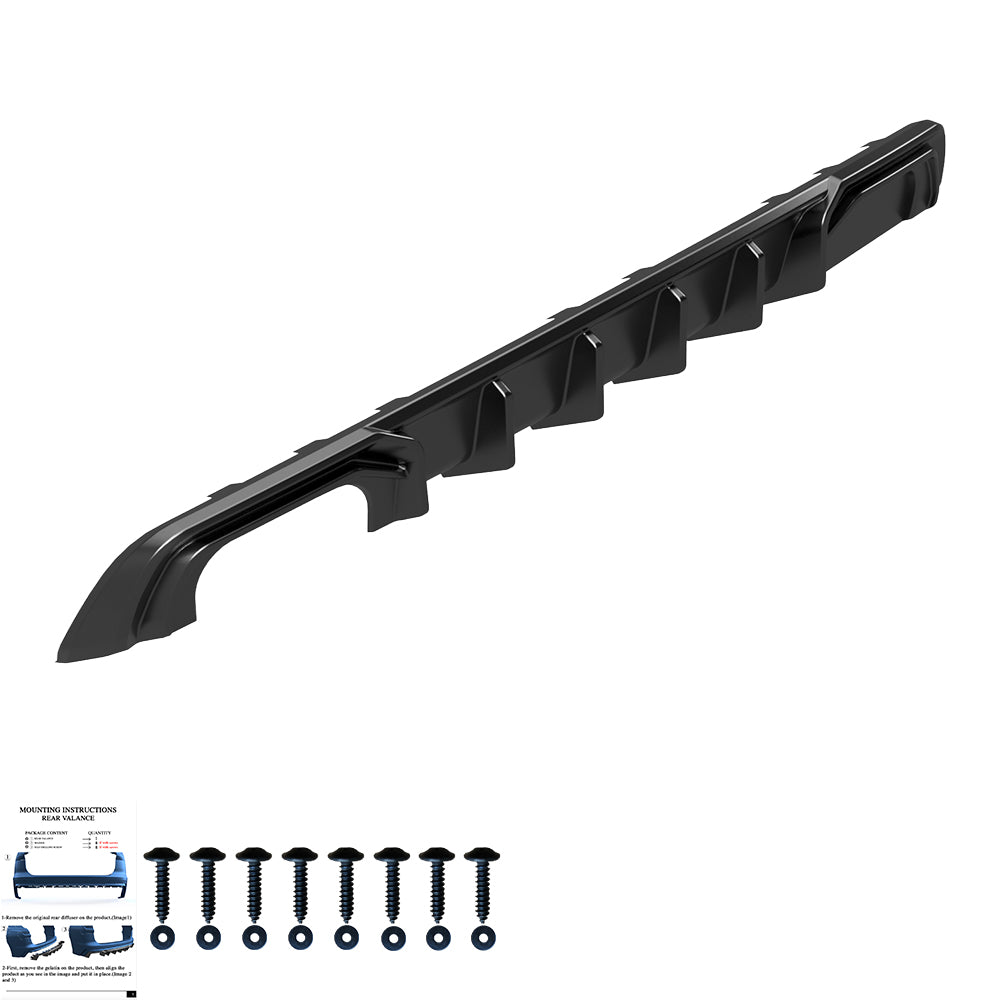 Rear Diffuser AUDI A3