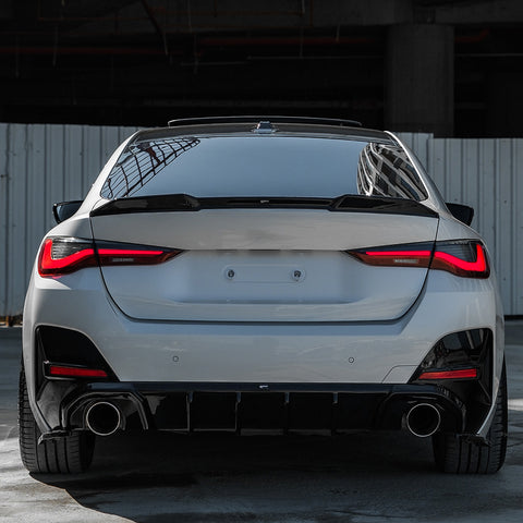 Rear Diffuser compatible with BMW 4 Series G26 Grand Coupe M-Pack / M440i 2021+