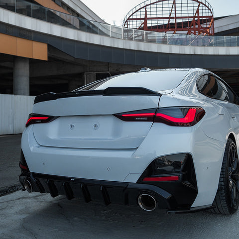 Rear Diffuser compatible with BMW 4 Series G26 Grand Coupe M-Pack / M440i 2021+