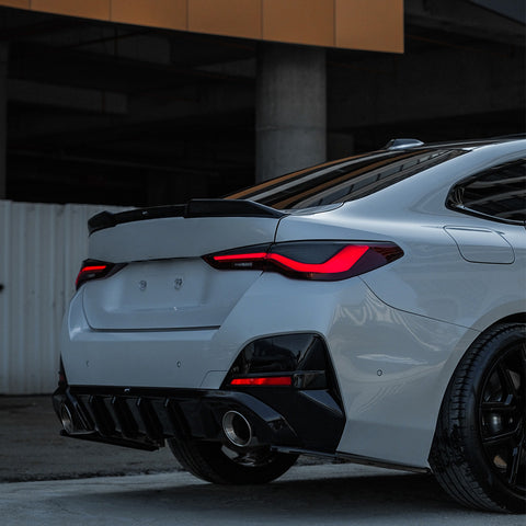 Rear Diffuser compatible with BMW 4 Series G26 Grand Coupe M-Pack / M440i 2021+