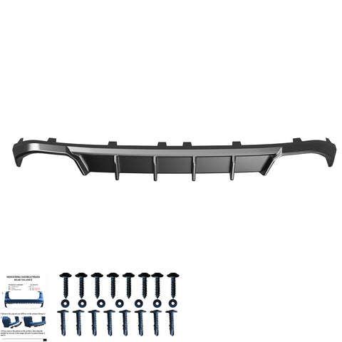 Rear Diffuser compatible with BMW 4 Series G26 Grand Coupe M-Pack / M440i 2021+