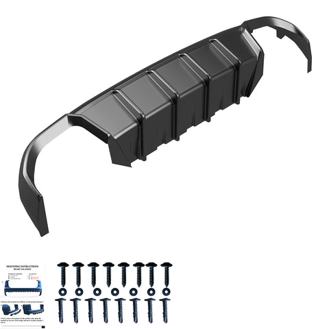 Rear Diffuser compatible with BMW 4 Series G26 Grand Coupe M-Pack / M440i 2021+