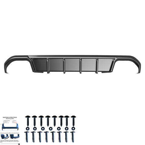Rear Diffuser compatible with BMW 4 Series G26 Grand Coupe M-Pack / M440i 2021+