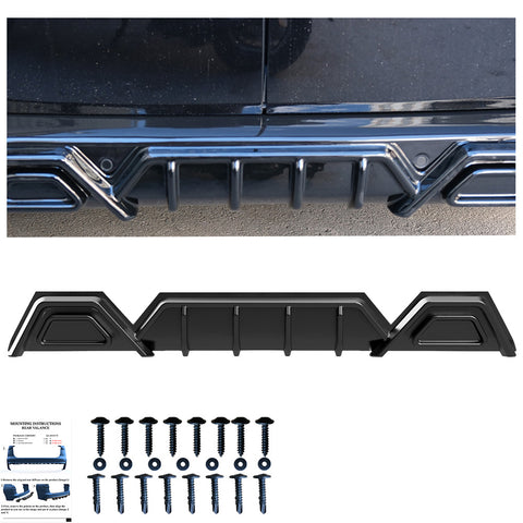 Rear Diffuser VW Transporter T7 2024+ / FORD Transit Custom Mk2 2023+ - ONEWAY Automotive GmbH
