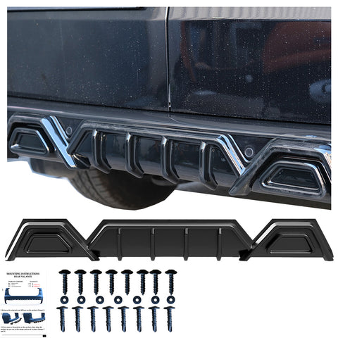 Rear Diffuser VW Transporter T7 2024+ / FORD Transit Custom Mk2 2023+ - ONEWAY Automotive GmbH