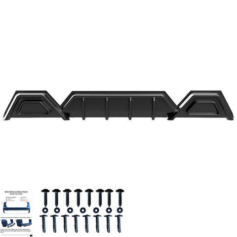 Rear Diffuser VW Transporter T7 2024+ / FORD Transit Custom Mk2 2023+ - ONEWAY Automotive GmbH