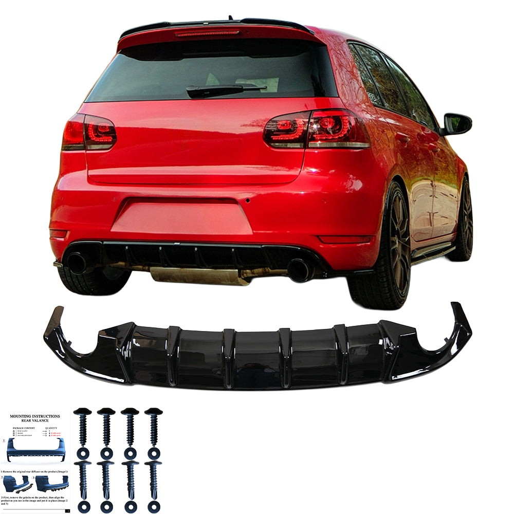 Rear Diffuser VW VOLKSWAGEN Golf